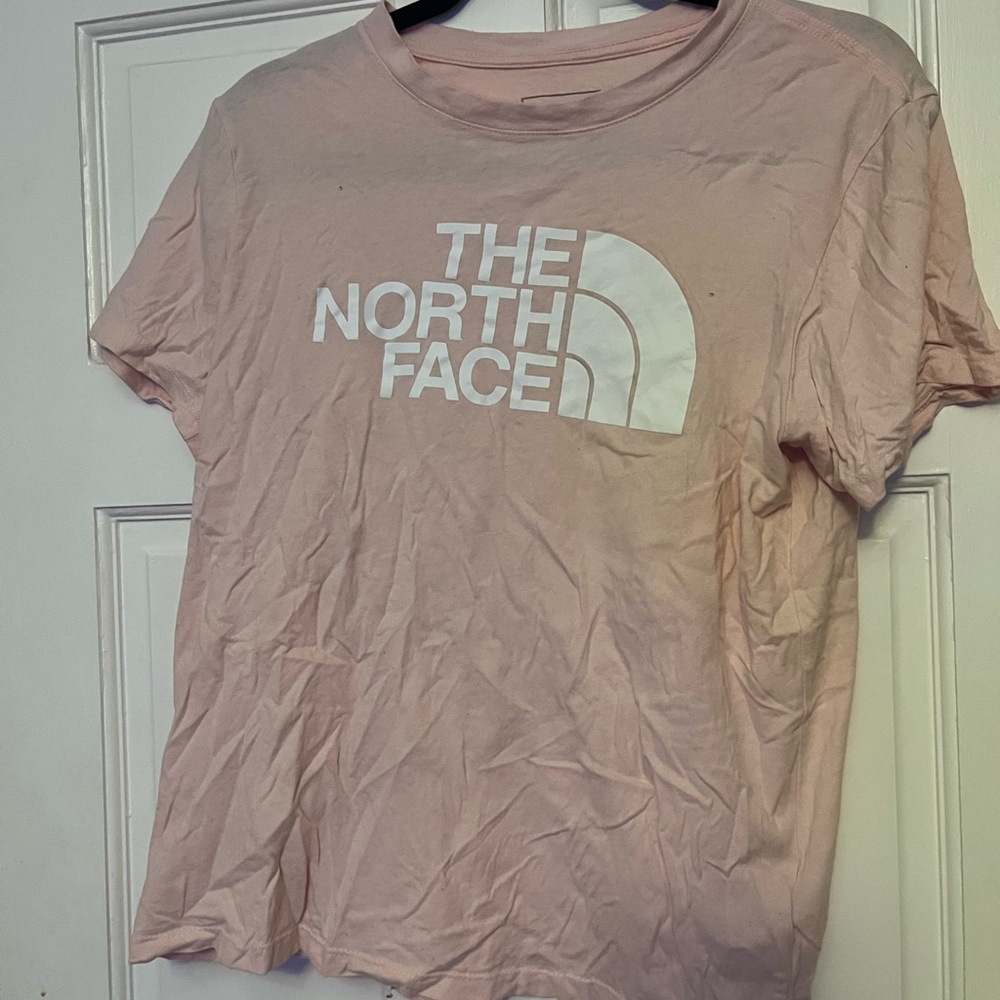The North Face Light Pink Crewneck Tee